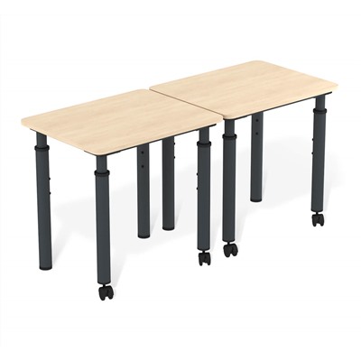 Стол SHT-T98PB
                        береза / черный