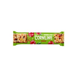 «Cornline», зерновой батончик с клюквой, 30 г (упаковка 18 шт)