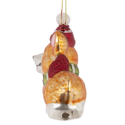 Украшение новогоднее "Собачка", L7,5 W4,5 H9,5 см