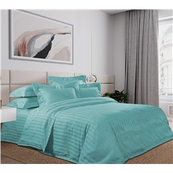 Ткань страйп-сатин / Верде