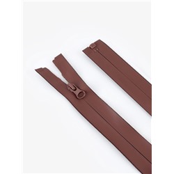 Молния «Спираль», №7, разъёмная, водонепроницаемая, замок автомат, 50 см, коричневая