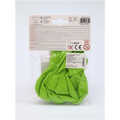 Набор воздушных шаров 8 шт. "Monochrome magic", fruit green (30 см)