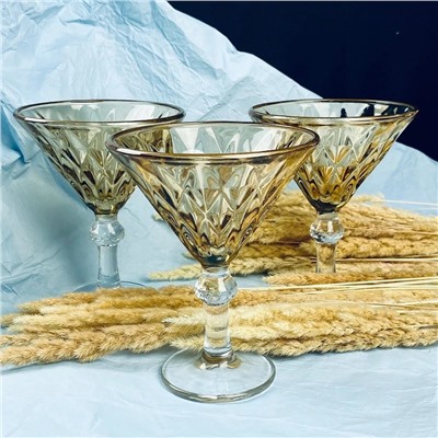 589-100 Набор из 6 креманок 200мл в под.уп.(х8) Стекло