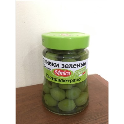 Оливки Дамико Кастельветрано зеленые б/к 290 г *8