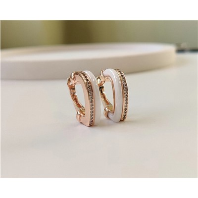 Серьги с керамикой