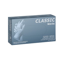 Перчатки нитриловые голубые ZP Classic Nitrile размер XL, 100 шт. (50 пар)