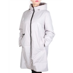 M820 GRAY Пальто демисезонное женское (100 гр. синтепон)