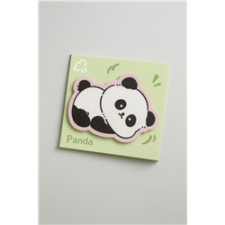 Блок стикер для записей "Panda dreaming", green
