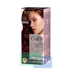 Ultima Color Studio Профешнл Стойкая крем-краска для волос 5.65 Королевский гранат, 50/50