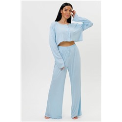 Женская пижама с брюками 2244/3 / Голубой