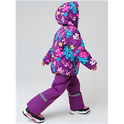 Комплект зимний для девочки: куртка, полукомбинезон