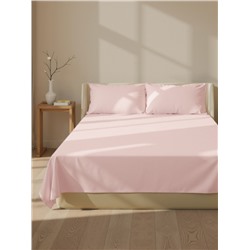 Простыня 1.5 спальная SL Home Modal, 160×235 см, розовая, модал