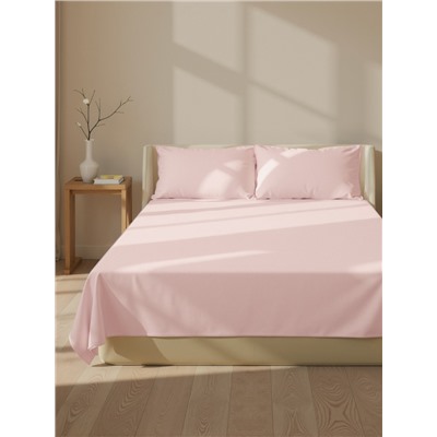 Простыня на резинке SL Home Modal 140×200+30 см, розовая