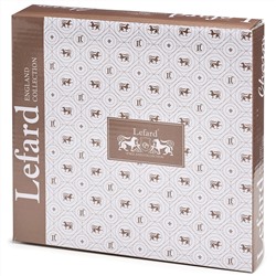 НАБОР ТАРЕЛОК ЗАКУСОЧНЫХ LEFARD "CHARM" 2 ШТ. 20*3 СМ (С ЗОЛОТОЙ ЛИНИЕЙ)