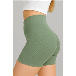 Велосипедки укороченные в рубчик для девочки Happyfox