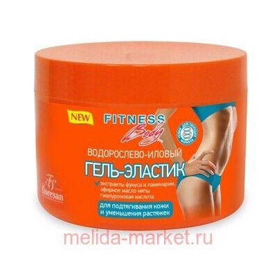 Ф-172 Fitness body Водорослево-иловый гель-эластик для подтягивания кожи 500 мл