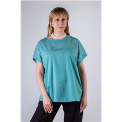 Нарядная футболка со стразами, арт.6167