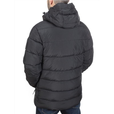 4018-L BLACK Куртка мужская зимняя ROMADA (200 гр. холлофайбер)
