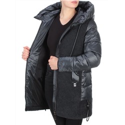 D6816 DARK GREEN Куртка зимняя женская  KARERSITER (200 гр. холлофайбера)