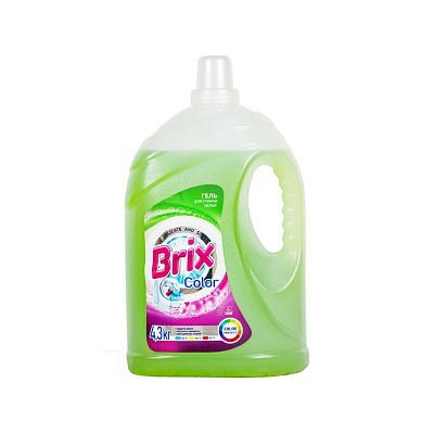 Гель для стирки цветного белья Brix Color, Romax 4300 г