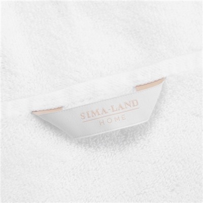 Полотенце махровое SL HOME: Basic "Блан де Блан" 90х150 см, 100% хлопок, 530 г/м2