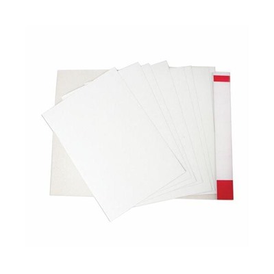 Белый картон А2 МЕЛОВАННЫЙ ПЛАКАТНЫЙ, 10 листов, 240 г/м2, BRAUBERG, 400х590мм, 124764