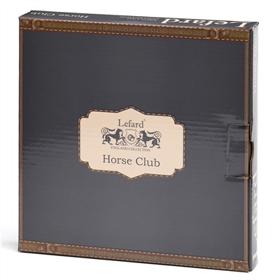 НАБОР ТАРЕЛОК ЗАКУСОЧНЫХ LEFARD "HORSE CLUB" 2 ШТ. 20,5 СМ (КОР=24ШТ.)