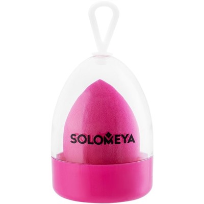 SOLOMEYA Спонж для макияжа со срезом PINK