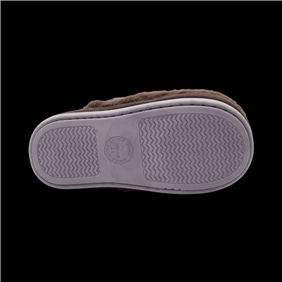 Тапочки меховые 10237 коричневые