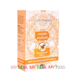 Натуральное мыло с Папайей и Апельсином (100 г), произв. Vedik Essence