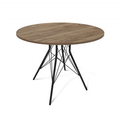 Стол SHT-TU2-1/90 ЛДСП
                        черный муар / дуб галифакс табак