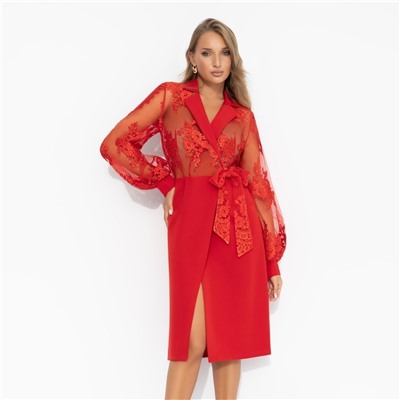 Платье на запах, Мечта миллионера (цвет страсти)