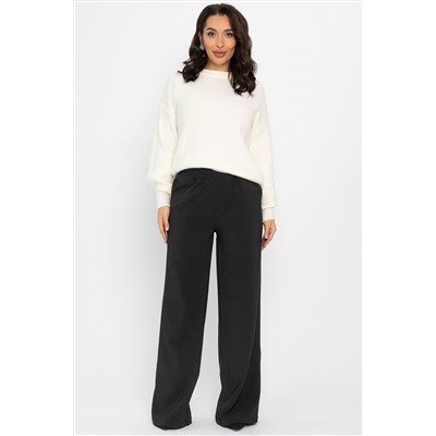 Брюки на резинке Бинори (черные) Б14405-30М