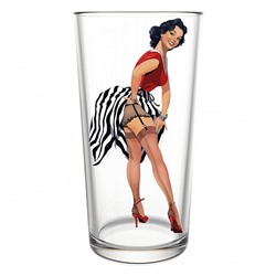 Набор стаканов 300 мл 6 штук (Pin-up girls) 148-Д