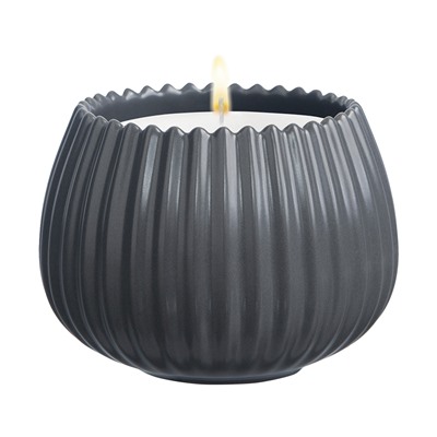 Свеча ароматическая Spicy Snowflakes из коллекции Edge, серый, 30 ч