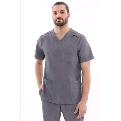Топ медицинский мужской 6-77-15-1 / Curly 41 Space gray