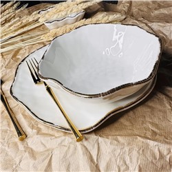 142-007 Набор из 6 салатников 17х6см ОФЕЛИЯ в под.уп.(х8)Фарфор