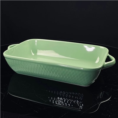 118-088 Прямоугольное блюдо для запекания 33см в под.уп.(х8)Фарфор