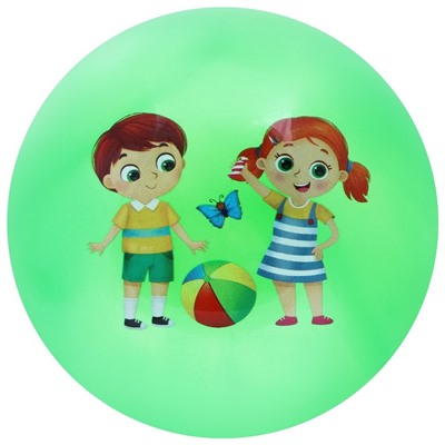 Мяч детский, d=22 см, 60 г, цвета МИКС