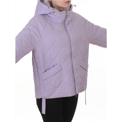 8061 LILAC Куртка стеганная демисезонная женская (100 гр. холлофайбер)