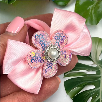 Резинка-бант на эластичной резинке Корея 2 шт Арт 2 тип 3