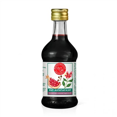 Эликсир «Фит-антипаразит», стекло, 50 мл, Монастырский хранитель