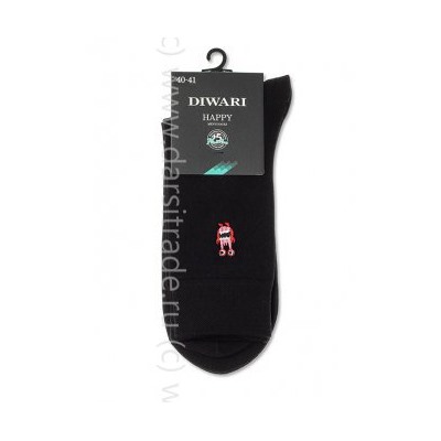 Носки мужские 20С-36СП 513 "DiWaRi" Happy Conte [6шт] Дроп х/б