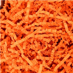 Наполнитель бумажный для подарков, красно - кирпичный, 50 г