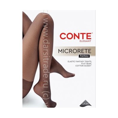 Колготки женские Fantasy Microrete Conte Дроп