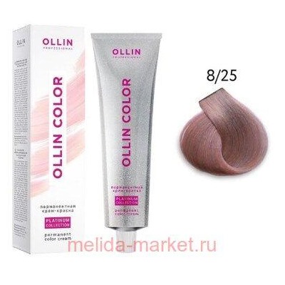OLLIN COLOR Platinum Collection 8/25 100 мл Перманентная крем-краска для волос