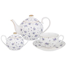 ЧАЙНЫЙ СЕРВИЗ LEFARD "SONNET IN BLUE" НА 6 ПЕР. 14 ПР. 1200/400/280 МЛ (КОР=4НАБ.)