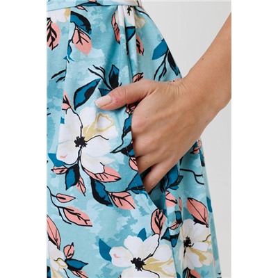 Женский халат 2128/2 / Голубой