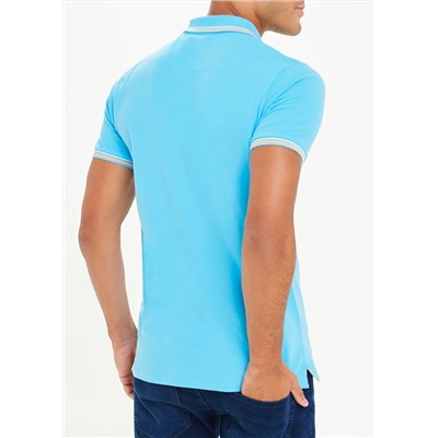 Big & Tall Neon Tipped Polo Shirt