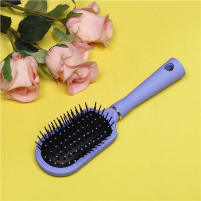 Расческа массажная "Beauty Room", трапеция, цвет королевский синий, 23*5,5см